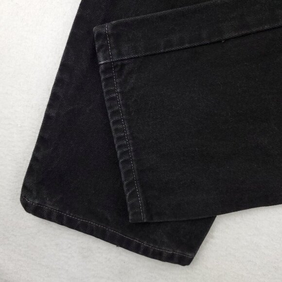 Levi's Vintage 505 Jeans 90s Black Regular Straight Leg Men's "31x30" Real 30x30 - Picture 11 of 11